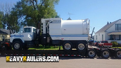 Heavy Haulers can handle shipping your Vacuum Dump Truck