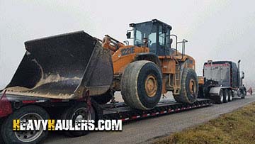 Shipping a Case wheel loader.