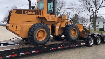 Shipping a Wheel Loader.