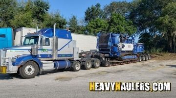 Hauling an oversize load