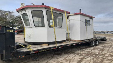 Tugboat pilot housing delivery